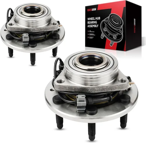 Vista 98 de Torchbeam 515081 4WD Cojinete de rueda delantera y montaje de cubo de repuesto para Ford F-250 Super Duty 2005-2010, Ford F-350 Super Duty 2005-2010