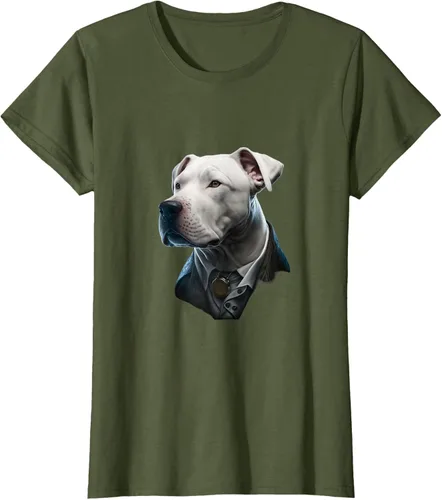Vista 77 de Detective Dogo Argentino - Camiseta para perro, Negro
