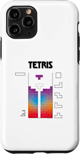 Vista 29 de Tetris Funda de arte de juego de color fundido para iPhone 17