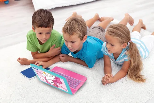 Vista 6 de LEXiBOOK - Ordenador portátil educativo y bilingüe Unicornio español/inglés - Juguetes para niños con 124 actividades para aprender matemáticas