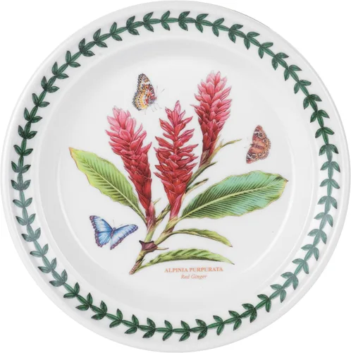 Vista 3 de Portmeirion Exotic Botanic Garden - Plato de pan y mantequilla con motivo de libélula (6 unidades)