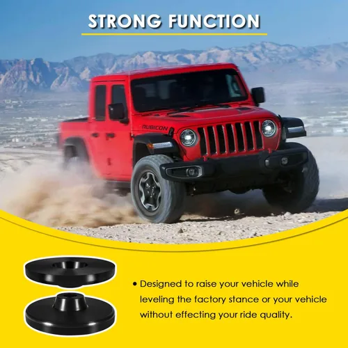 Vista 3 de KJ09192 Kit de elevación trasera de 3/4 pulgadas para Jeep Gladiator JT 2020 (paquete de 2, kit de elevación trasera de 0.75 pulgadas)