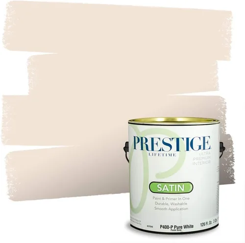 Vista 147 de PRESTIGE Pintura exterior e imprimación en uno, bronceado Aberdeen, plano, 1 galón