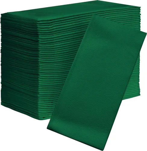 Vista 10 de Servilletas de papel American Homestead - Servilletas desechables tipo lino para cena BBQ - Servilletas de mesa de calidad de restaurante