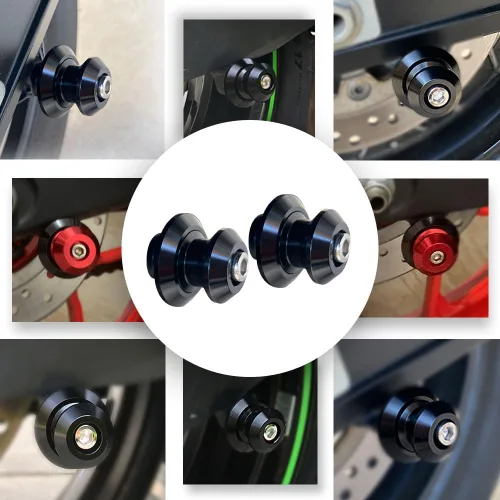 Vista 2 de Xitomer M6 - Bobina universal para brazo oscilante para motocicleta YZF R1/R6/FZ-09 MT-09/XSR900, Street Triple 07-12, RSV4/Shiver Monster