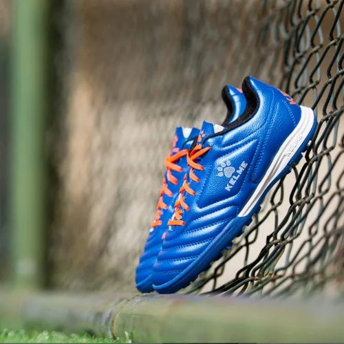 Vista 6 de KELME Zapatos de fútbol para hombre, con soporte de arco, zapatos de fútbol sala profesionales, transpirables, atléticas, botas de fútbol