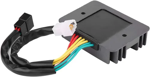 Vista 9 de Aramox Regulador de voltaje de motocicleta, reemplazo rectificador de regulador de voltaje de motocicleta, apto para 600 620 695 696 750 796 ABS 800