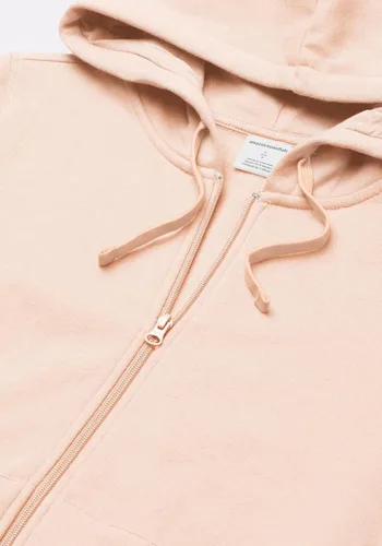 Vista 4 de Tienda Essentials Women's French Terry Fleece Full-Zip Hoodie (Available in Plus Size)