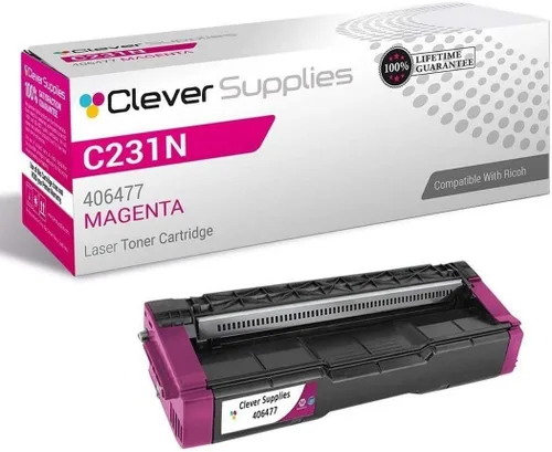 Vista 43 de CS - Cartucho de tóner compatible para Ricoh C220 406046 Color negro láser Aficio SP C220 Aficio SP C220A Aficio SP C220DN Aficio SP C220N Aficio SP