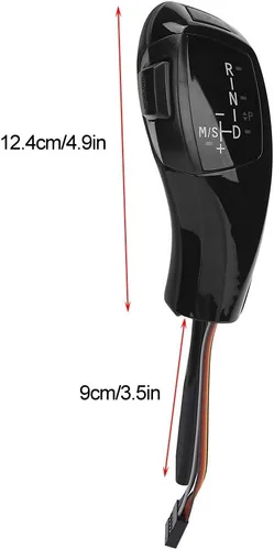 Vista 6 de Acouto Pomo de palanca de cambios automático para E46 E60 E61 Refit para coche F30 eléctrico LHD automático LED palanca de cambios Kit