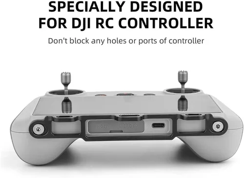 Vista 7 de Correa ajustable para accesorios de controlador DJI RC, correa de hombro de cuero PU con hebilla de aleación de aluminio CNC para DJI Mavic Mini 3