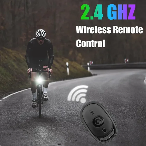 Vista 4 de Mini luces USB recargables 7 colores LED luces de carretera luz de emergencia alto brillo IP68 impermeable montar anticolisión luz de señal nocturna