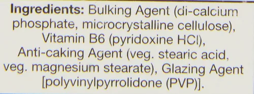 Vista 6 de Health Aid Vitamina B6 (Piridoxina HCl) 10 mg 100 Tabletas