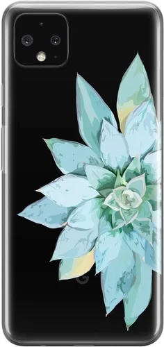 Vista 3 de Mertak Funda transparente compatible con Google Pixel 8 7a 7 Pro 6a 6 Pro 5a 5 4a 4 3a XL cubierta protectora flexible delgada suculenta ligera
