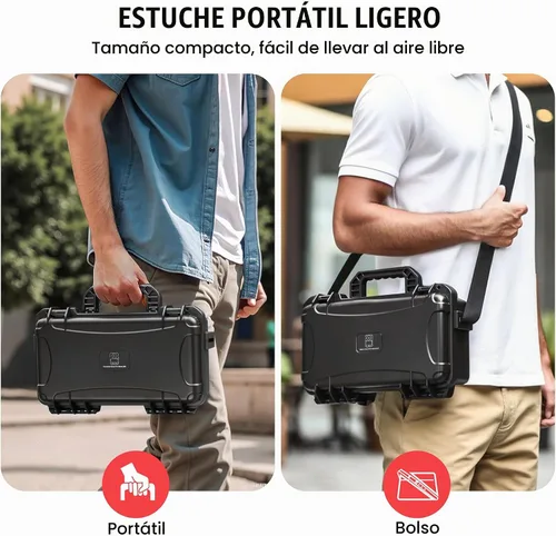 Vista 7 de STARTRC PHOTO Osmo 360 - Carcasa rígida de doble capa impermeable