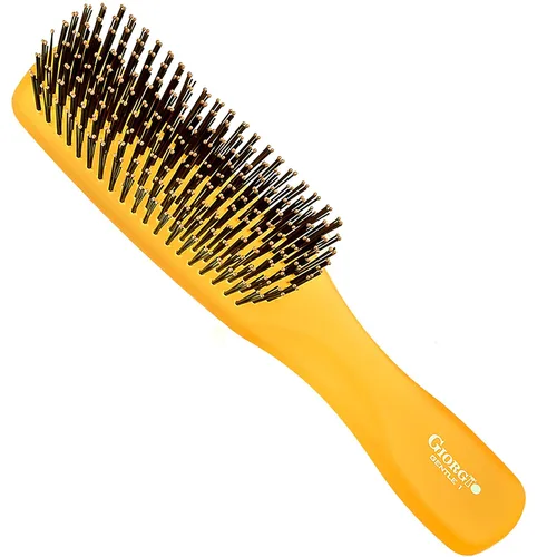 Vista 18 de Giorgio Gentle Blue Neon - Cepillo para el cabello de tamaño completo, 7.75 pulgadas, hombres, mujeres y niños, cepillo desenredante, masajeador