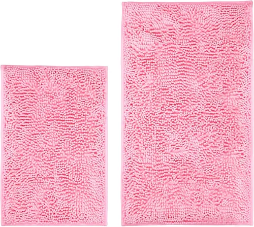 Vista 13 de LanYunUmi Alfombras de baño verdes de frutas en 3 piezas, juego de alfombras de baño ultra suaves antideslizantes absorbentes de felpilla para baño