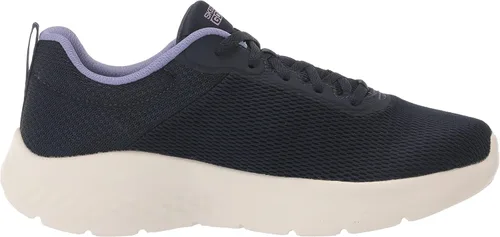 Vista 6 de Skechers Tenis GO Run LITE-Quick Stride para mujer, color azul marinolavanda, talla 9