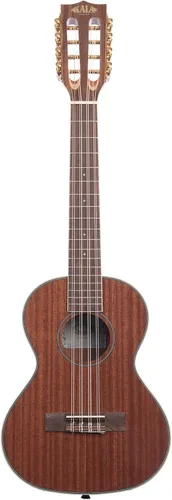 Vista 4 de Kala Ukelele barítono de caoba brillante KA-BG - Natural
