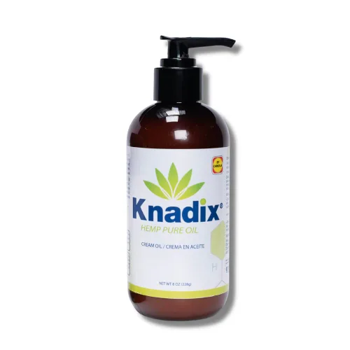 Vista 4 de Crema de Aceite de Cáñamo Ideal para Piel Sensible Paquete de 2-8 oz cada uno - Hidratante y Emoliente (2)