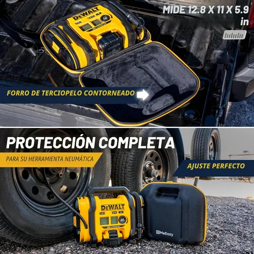 Vista 3 de Funda rígida, bolsa de almacenamiento acolchada de ajuste personalizado con cremalleras YKK, carcasa de ajuste perfecto y correa ancha
