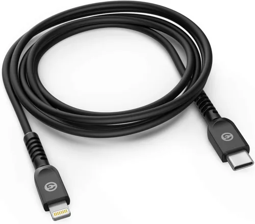 Vista 7 de Galvanox Cargador de iPhone compatible con iPhone 11/12/13 (certificado Apple MFi) Cable USB C a Lightning de 5 pies con adaptador de corriente