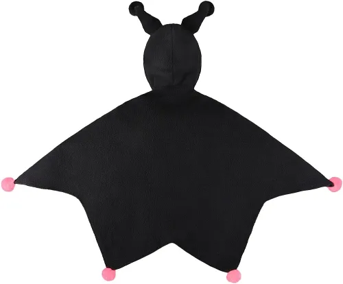 Vista 2 de URAQT Capa de cosplay para mujer disfraz de anime capa negra linda para Halloween