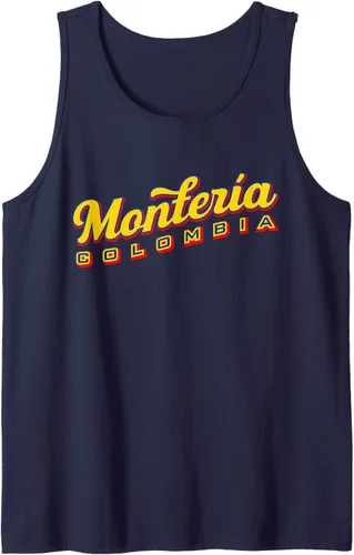 Vista 9 de Montería Colombia Tank Top
