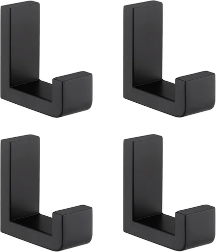 Vista 12 de Gancho Simple de Ángulo para Toalla de Baño, Gancho de Pared para Abrigatos de Ducha de Acero Inoxidable SUS 304, Perchero para Bata de Baño, Dorado