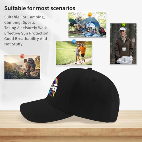 Vista 8 de Unicorn Security - Gorras de béisbol para hombre, diseño de unicornio, de verano, de secado rápido