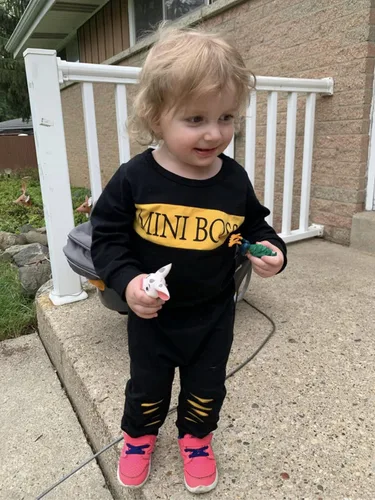 Vista 6 de Conjunto de 2 piezas de sudadera con estampado de letras de manga larga y pantalones para bebé niño