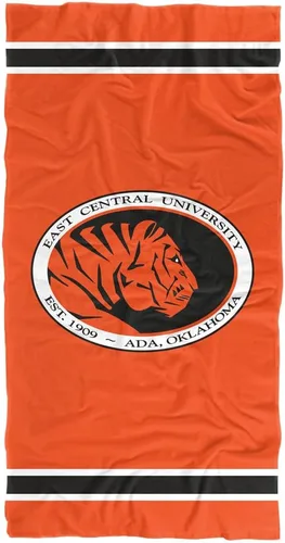 Vista 203 de LOGOVISION Manta Abilene Christian University, 30 x 60 pulgadas, logotipo primario CottonFront/PolyBackBeachTowel