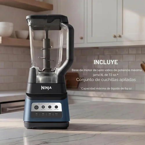 Vista 7 de Ninja Professional Plus Blender Premier Licuadora de batidos Max Power, máquina de helados, bebida congelada y máquina de margarita 3 ajustes