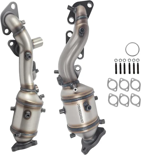 Vista 9 de Catalizador compatible con Nissan Frontier 3.3L 1999-2001, 2000-2001 Xterra 3.3L Catalizador (compatible con EPA)
