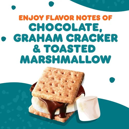 Vista 7 de Dunkin' S'mores - Café molido saborizado, 11 onzas (paquete de 6)