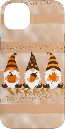 Vista 15 de Fall Autumn Gnomes Phone Case Modern Pastel Cute Beige Case for iPhone 17
