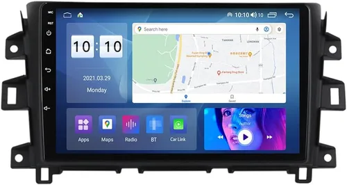 Vista 2 de Android 11 - Radio estéreo de coche para Nissan Navara NP300 2011-2016, Biorunn de 9 pulgadas, Octa Core, GPS Navi, inalámbrico, Carplay, Android