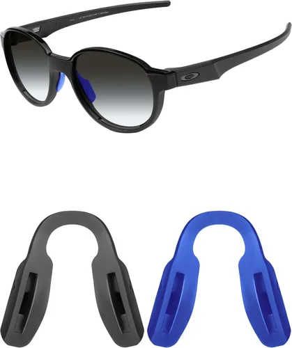 Vista 26 de Mryok Piezas de nariz de repuesto almohadillas de nariz para gafas Oakley Hex Jector OX8032 - Opciones Negro y Negro