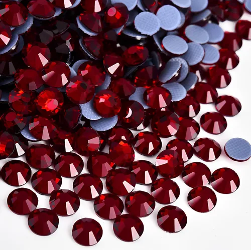 Vista 46 de Jollin Hot Fix - Diamantes de imitación de cristal con parte trasera plana, gemas de diamantes de imitación de 0.079 pulgadas