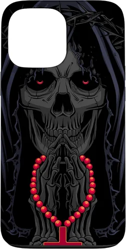 Vista 24 de La Calavera Catrina Santa Muerte - Funda para iPhone 17