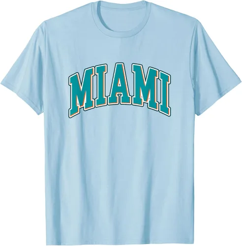 Vista 64 de Miami - Hometown Pride - Diseño retro - Camiseta clásica