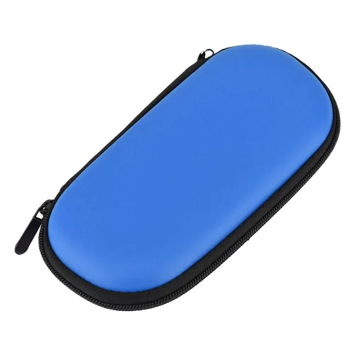 Vista 8 de fosa Protective Hard Carrying Case Cover Pouch Portable Travel Organizer Bag for Sony PS Vita, Shockproof Playstation Vita Travel Pouch(Blue) video