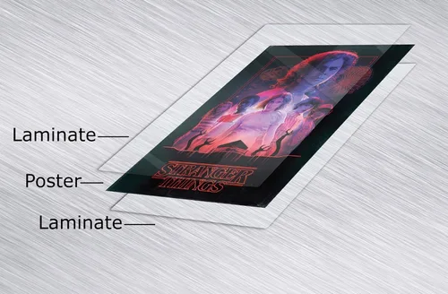 Vista 5 de Stranger Things - Póster de programa de televisión (Horror) (Tamaño: 24" x 36") (póster laminado)