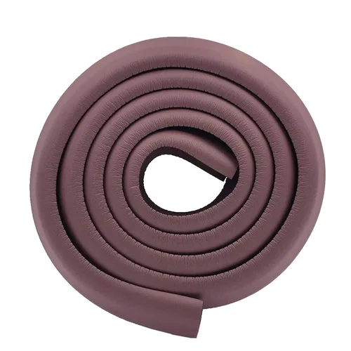 Vista 9 de Protectores de borde de mesa en forma de L, color negro, borde de 13.1 pies + 4 esquinas Parachoques NBR de alta densidad, corte fácil