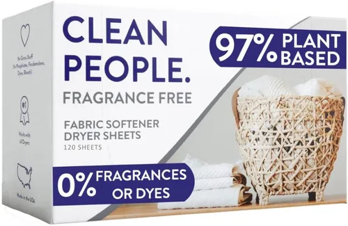 Vista 12 de The Clean People Hojas suavizantes de tela, hojas de secadora, suavizan y eliminan la adherencia estática, suavizante vegano para ropa, aceites