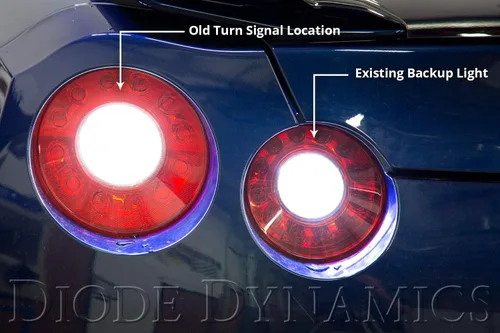 Vista 2 de Diode Dynamics Módulo LED Tail as Turn® compatible con Nissan GT-R 2009-2021, solo módulo