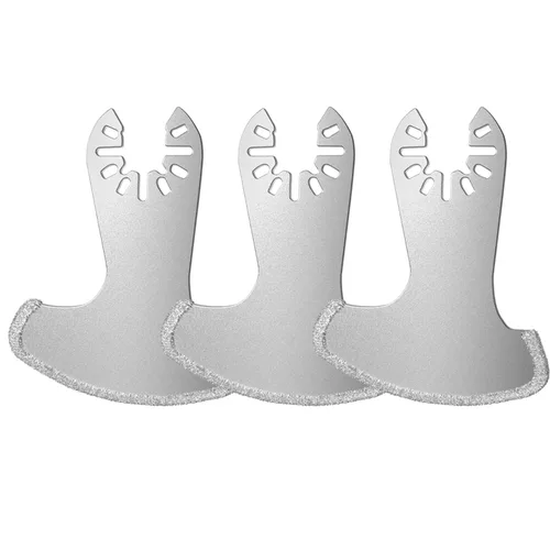 Vista 8 de LEILUO – Juego de 6 cuchillas oscilantes recubiertas de diamante para multiherramienta, ideales para eliminar juntas; compatibles con DeWalt