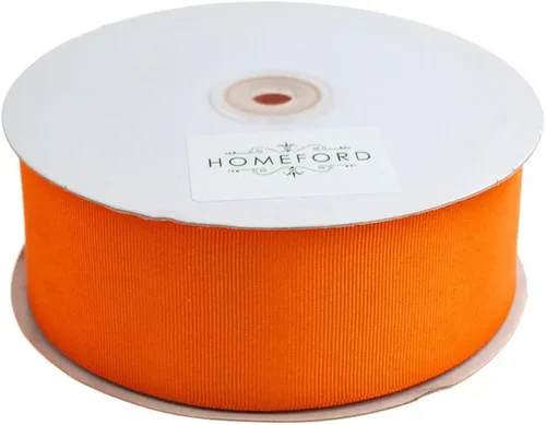 Vista 105 de Homeford Cinta de grogrén macizo, 50 yardas (1-1/2 pulgadas, oro antiguo)