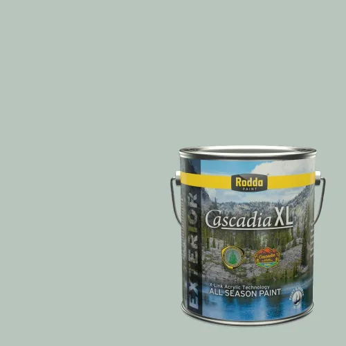 Vista 17 de Rodda Paint CASCADIA XL Pintura e imprimación satinada exterior en uno, cuarto de galón, solo ayer