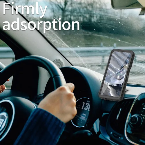 Vista 3 de Mangix Funda para teléfono Galaxy A14 5G, IP68, impermeable, a prueba de polvo, a prueba de golpes, con protector de pantalla integrado, carcasa